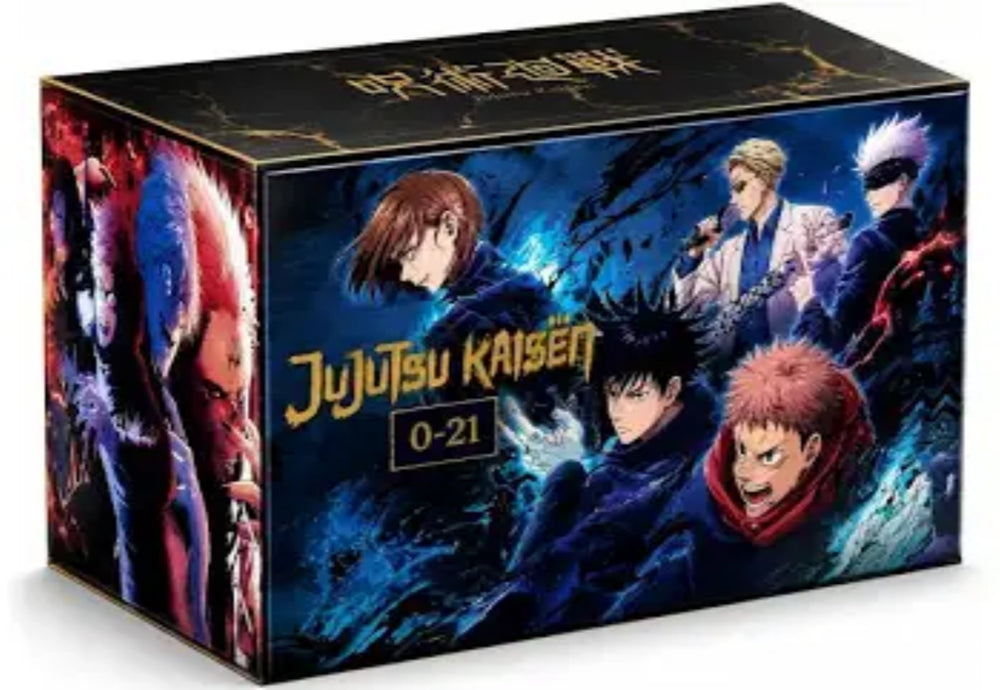 Jujutsu Kaisen Volumes 0-21 Box set for Manga Readers